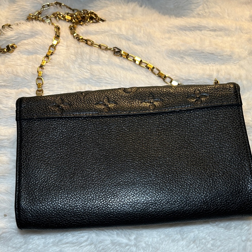 337. Louis Vuitton Saint Germain Pochette in Black Monogram Empreinte leather - Picture 7 of 14